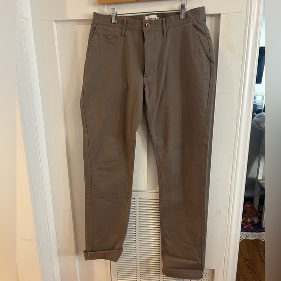 Taylor Stitch Other - Taylor Stitch Pants Men’s 33 Democratic Foundation Flat Front Straight Chino